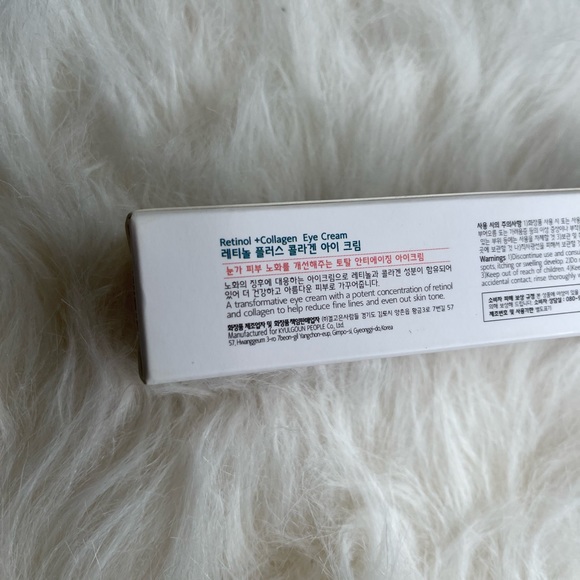 Glamfox Skincare Glam Fox Double Effect Eye Cream Retinol Collagen